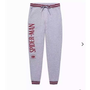I’m selling Men’s joggers from BoxLunch. They’re grey with red. Also a size L.